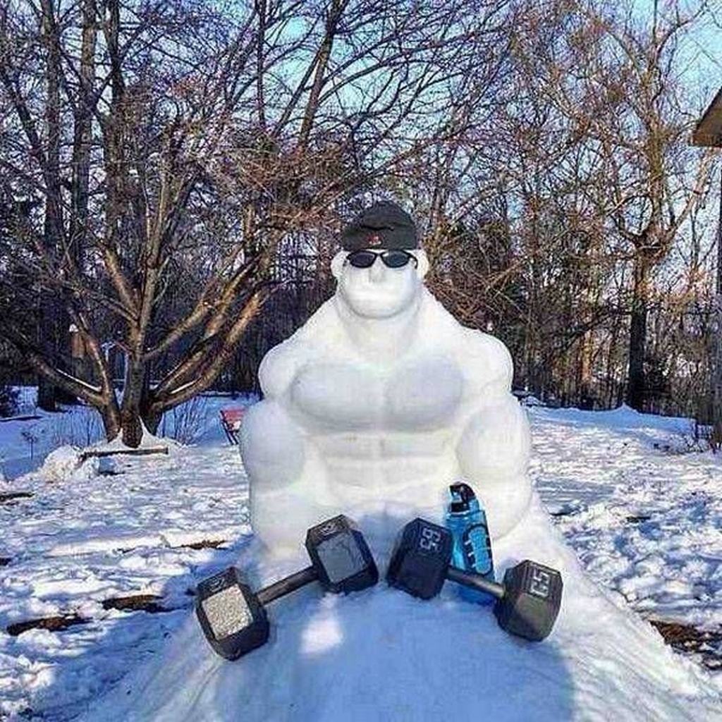 Снежный мужик