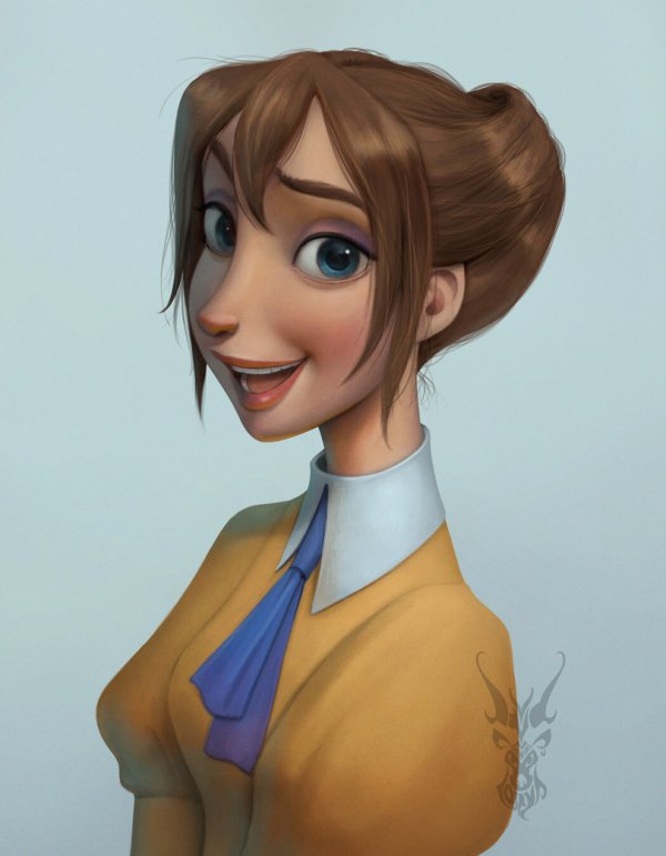 НАРИСОВАННАЯ КРАСОТИЩА 2021 №3