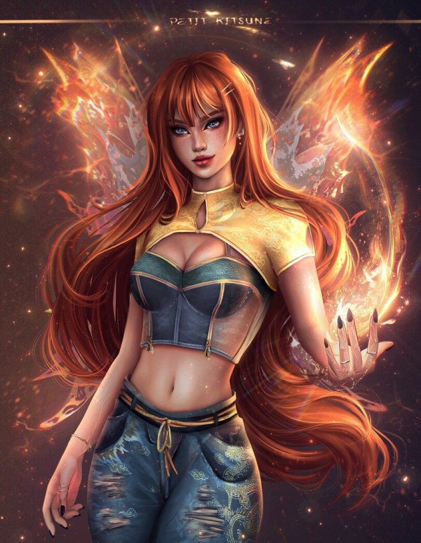 НАРИСОВАННАЯ КРАСОТИЩА 2021 №11