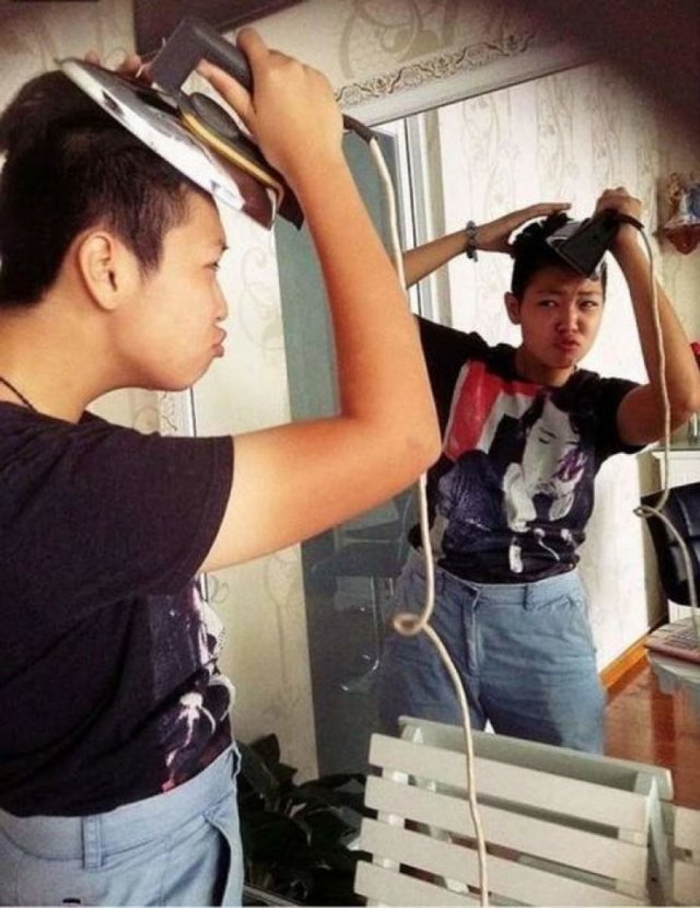 Странные фотографии из азиатских стран