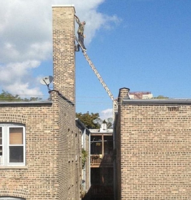 Фотография: Осторожно, идиоты на работе, или Каким образом они еще живы? №9 - BigPicture.ru