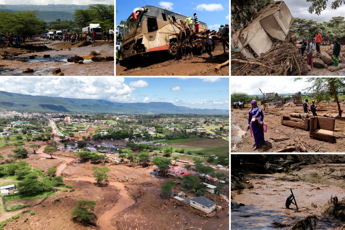 Внезапное наводнение на западе Кении смыло дома и автомобили, погибли по меньшей мере 45 человек