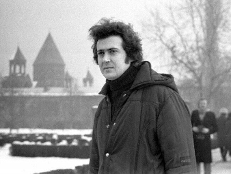 Юрий Стоянов на гастролях в Армении, 1985 год.