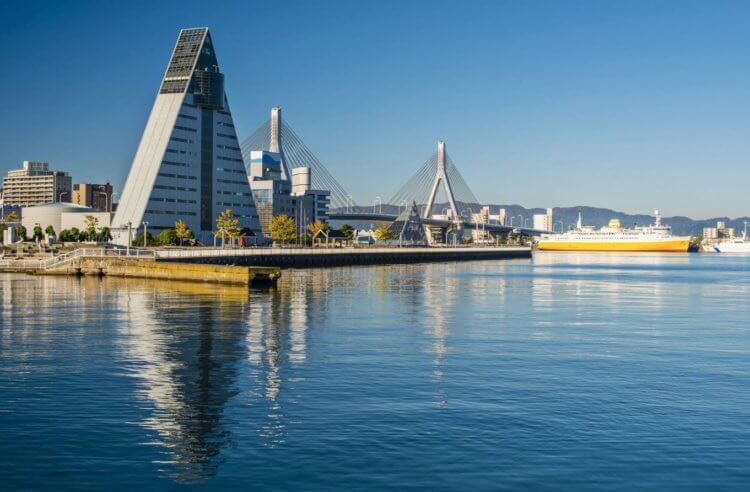 Японский город Аомори. Архитектура города Аомори. Источник изображения: pac.ru. Фото.