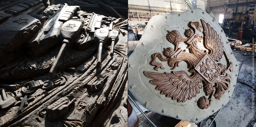Как делают скульптуры и памятники
