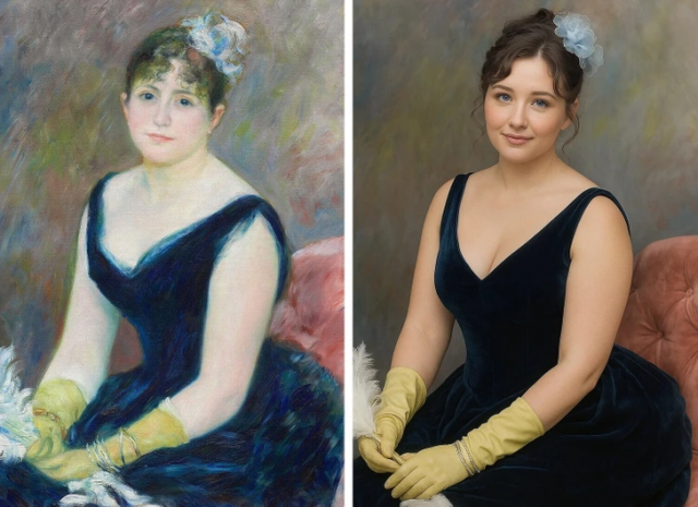 Пьер Огюст Ренуар, «Мадам Леон Клаписсон»