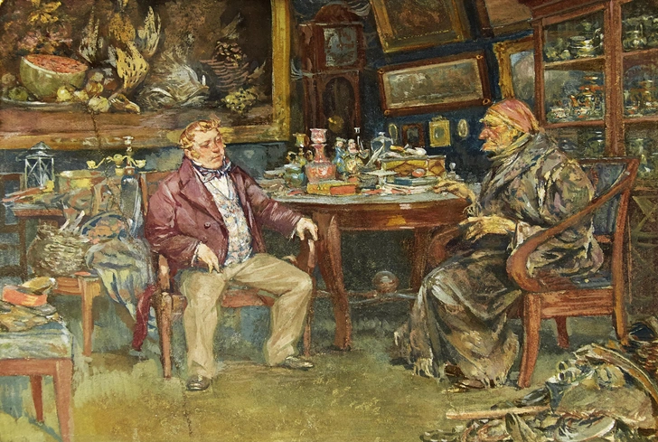 Чичиков у Плюшкина | Источник: Fine Art Images/Heritage Images via Legion Media
