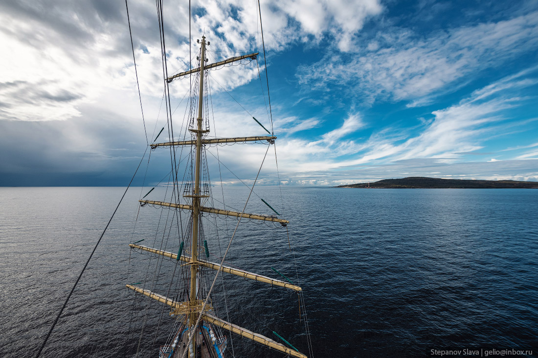 парусник мир, гогланд