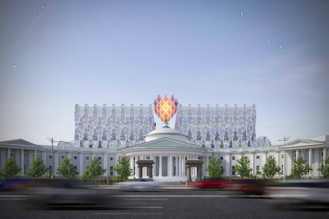 Проект нового здания института Склифосовского