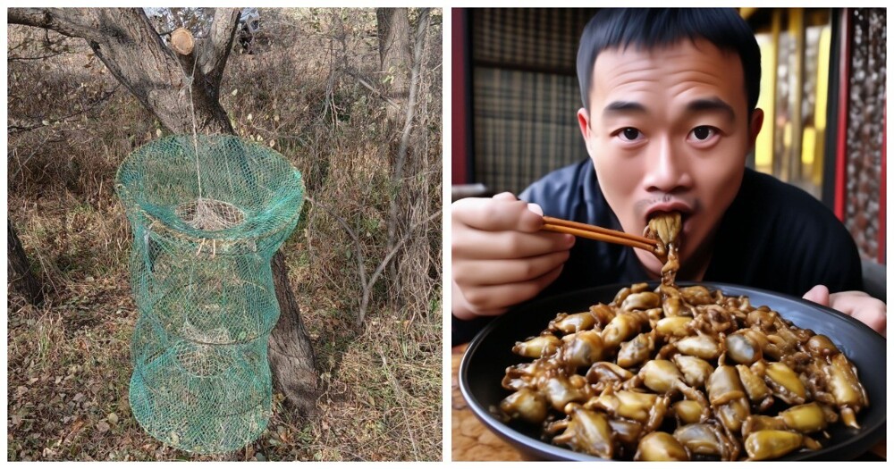 В Амурской области китайцы ловили воробьёв на ужин