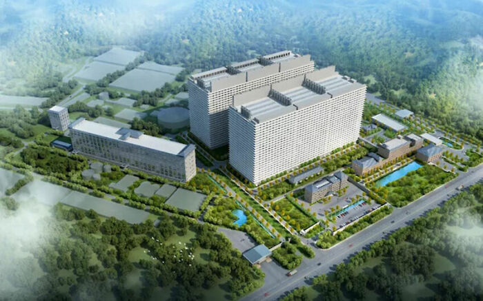 В Китае построили «умную» свиноферму GLOBALink высотой в 26 этажей (Эчжоу). | Фото: pikabu.ru. В Китае построили «умную» свиноферму GLOBALink высотой в 26 этажей (Эчжоу). | Фото: pikabu.ru.