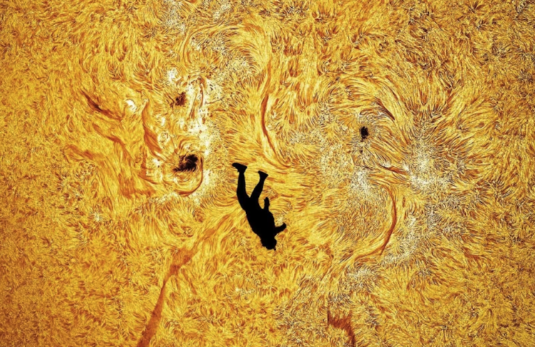 Солнце крупным планом. Снять такое в век ИИ — просто фантастика. Фото.