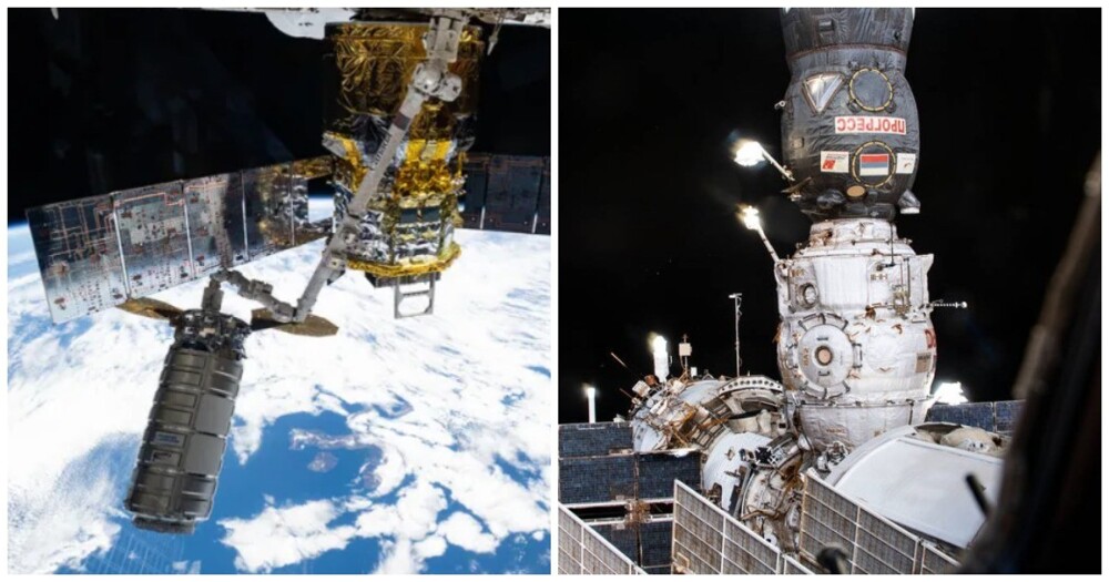 Впервые за 25 лет на МКС не осталось ни одного свободного парковочного места
