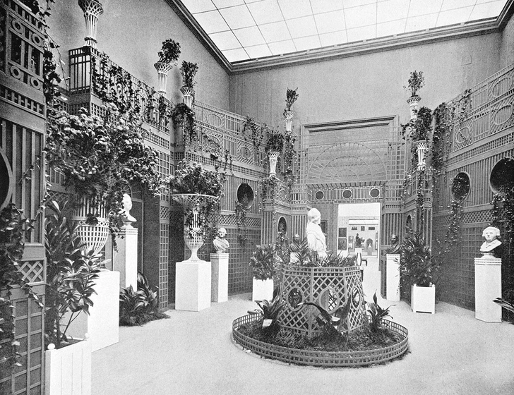 Зал скульптуры на организованной Дягилевым выставке на Осеннем салоне в Париже. 1906 год | Источник: DIOMEDIA