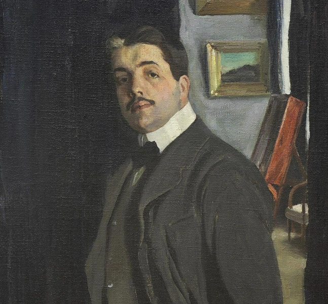 Леон Бакст. Портрет Сергея Дягилева. 1905 (фрагмент) | Источник: Wikimedia Commons