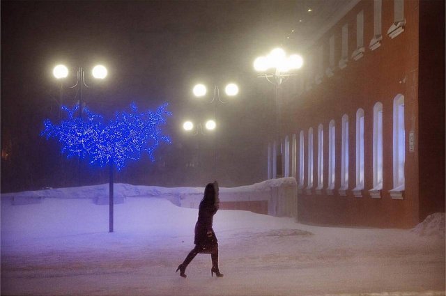 Город Норильск глазами французского фотографа Кристофа Макро