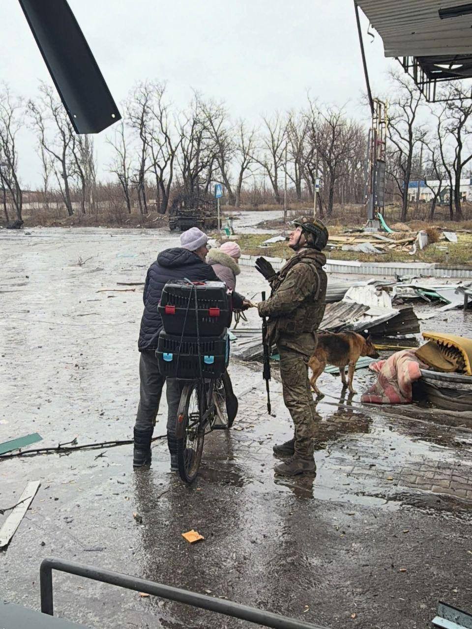 Кадры с трассы Дружковка-Константиновка.