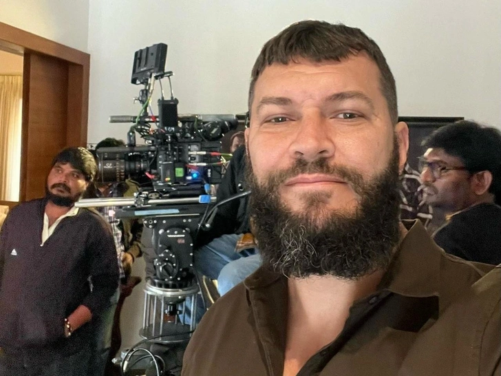 Фото с недавних съемок Александра | Источник: архив Александра Миронова