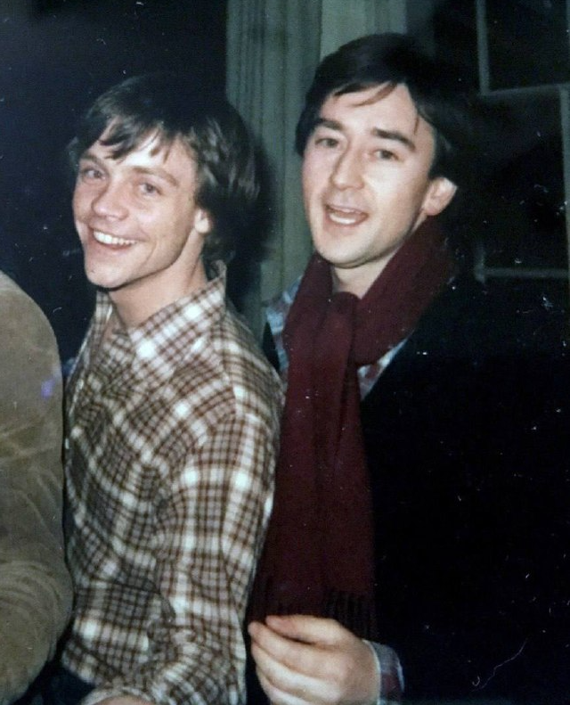 Кадры со съемок Звездых войн.