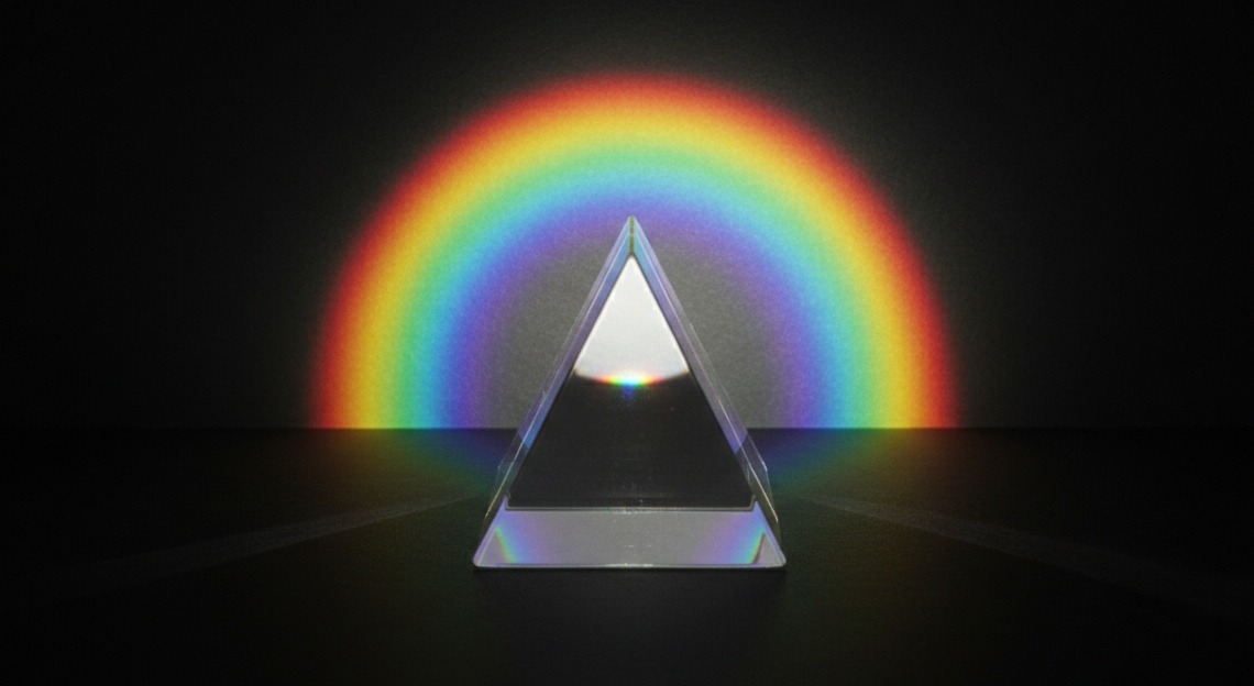 Какого цвета солнечный свет. Призма наглядно показывает: белый свет — это просто все цвета радуги, путешествующие вместе. Какого цвета солнечный свет. Призма наглядно показывает: белый свет — это просто все цвета радуги, путешествующие вместе. Фото.