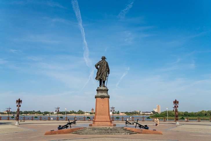 Петровская набережная в Астрахани | Источник: Collection Maykova/Shutterstock/Fotodom.ru