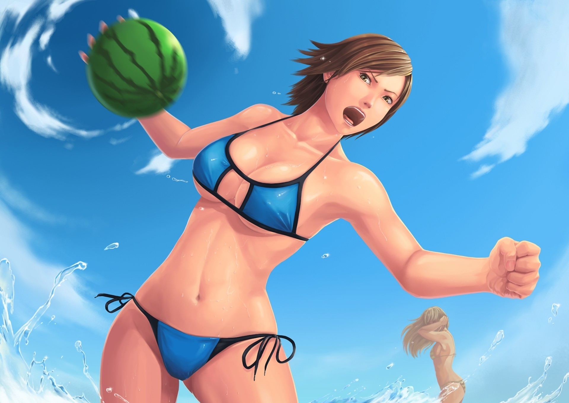 Asuka Kazama в купальнике Tekken 7