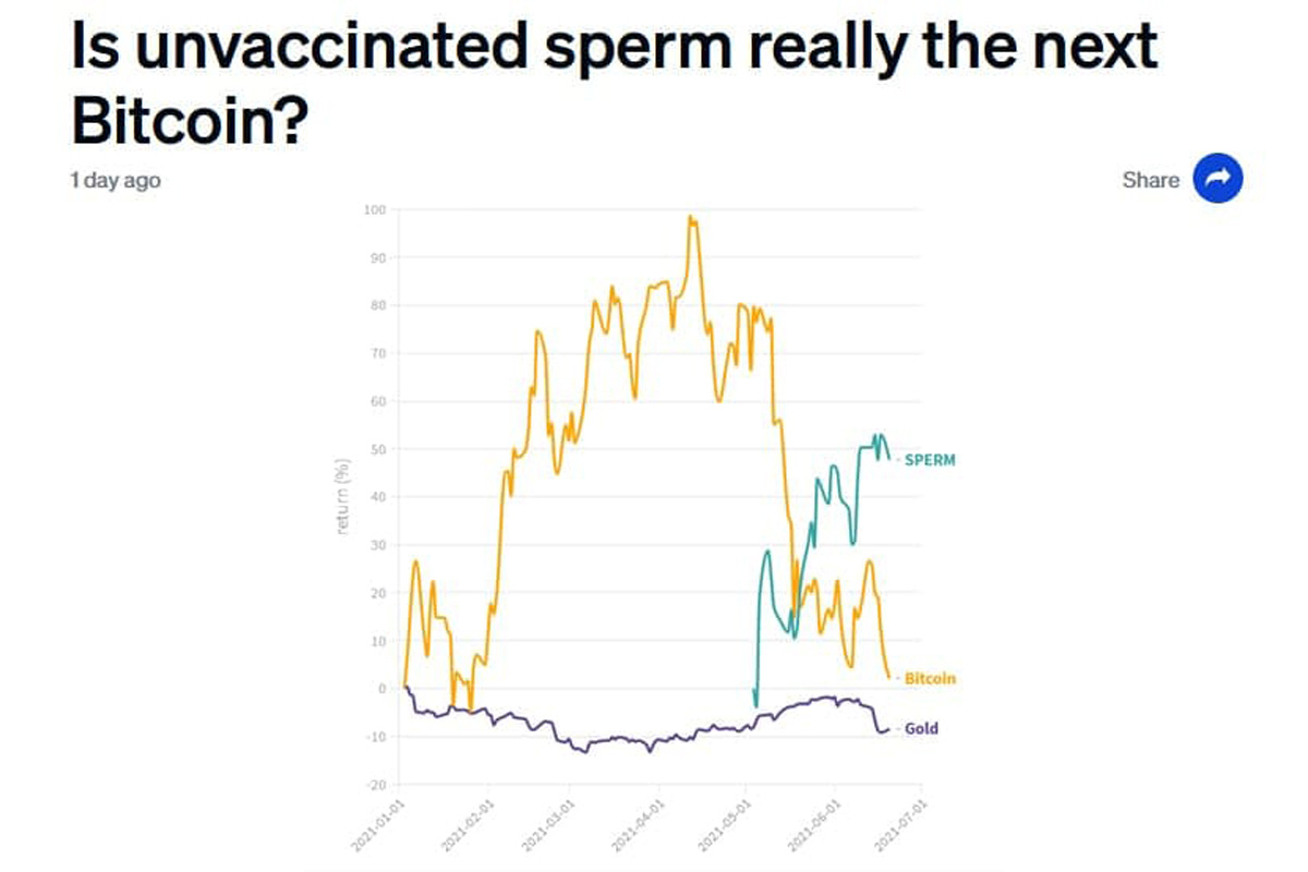 Сперма антипрививочников – новый биткойн / ХЗ-блог / magSpace.ru