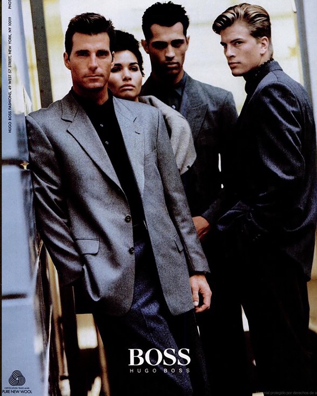 Реклама Hugo Boss 1980-1990s. / Взгляд в прошлое / magSpace.ru