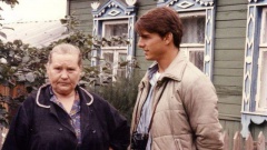 Том Круз и его жена Мими Роджерс в СССР в мае 1988 года