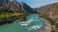 Катунь — крупнейшая река Алтая