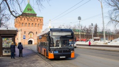 Электробусы «МиНиН» вышли на маршрут в нагорной части Нижнего Новгорода