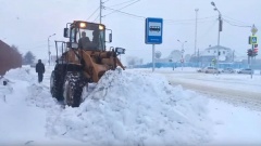 Подход к уборке снега предложили изменить в Магадане