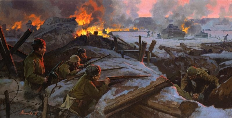 А город мирно спал