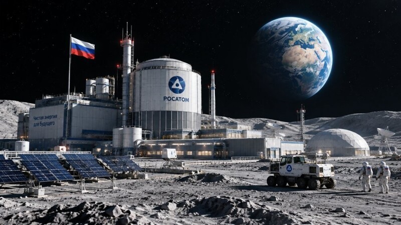 Российская АЭС появится на Луне к 2035 году