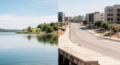 Города, стоящие на месте бывших озер: зачем и как их строили