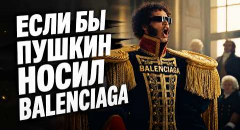 Пушкин, как известно, стихи писал с детства, правда по началу, на француском.