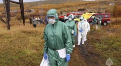 Магаданцы сняли на видео ликвидацию условного очага птичьего гриппа