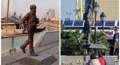 Из центра Владивостока убрали памятник Солженицыну